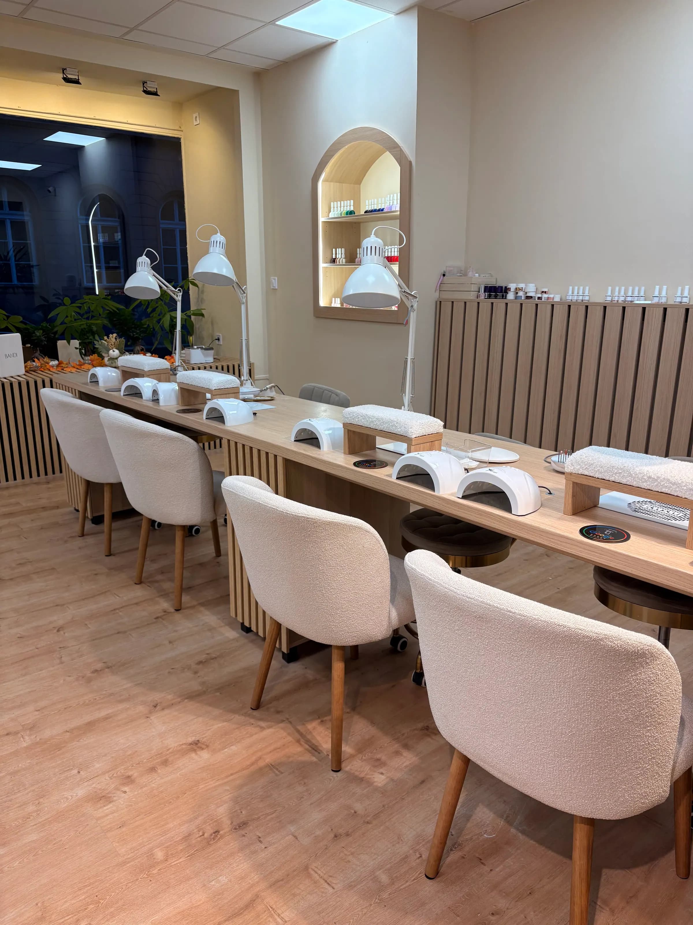 A Maison de Beauté szalon belső tere
